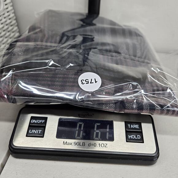 VTG Pant-Her Plaid Skirt 13/14* Multi Poly Wool Blend Fringe Preppy Union Label - Picture 16 of 16